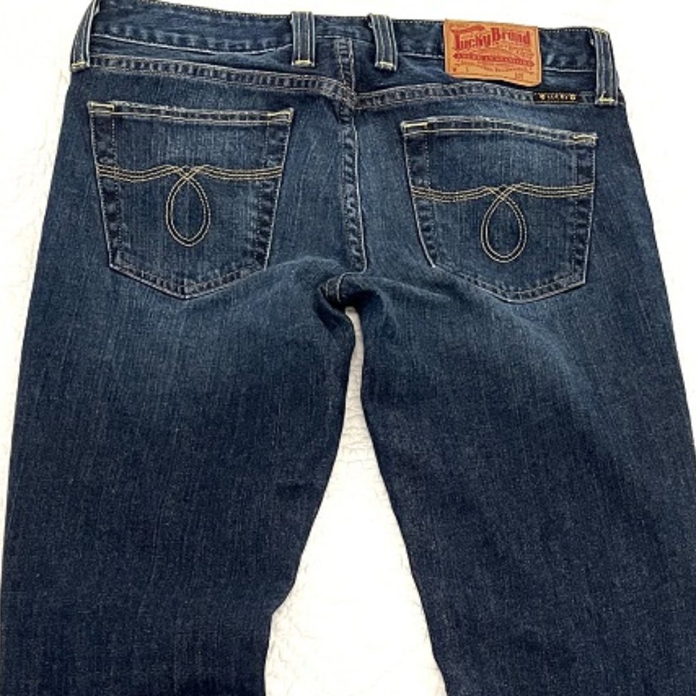 Lucky Brand, LOLA, Low Rise, Dark Bootcut Jeans, Women